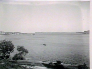 Looking from Fairlight through the Heads, 1930